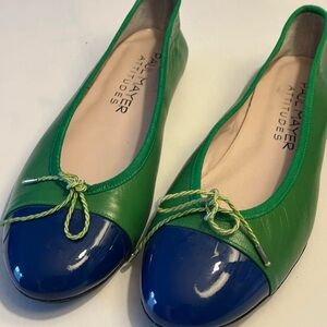Paul Mayer green and blue leather ballet flat
Made in Spain
